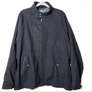Polo Ralph Lauren Black Jacket Coat Wool size Large